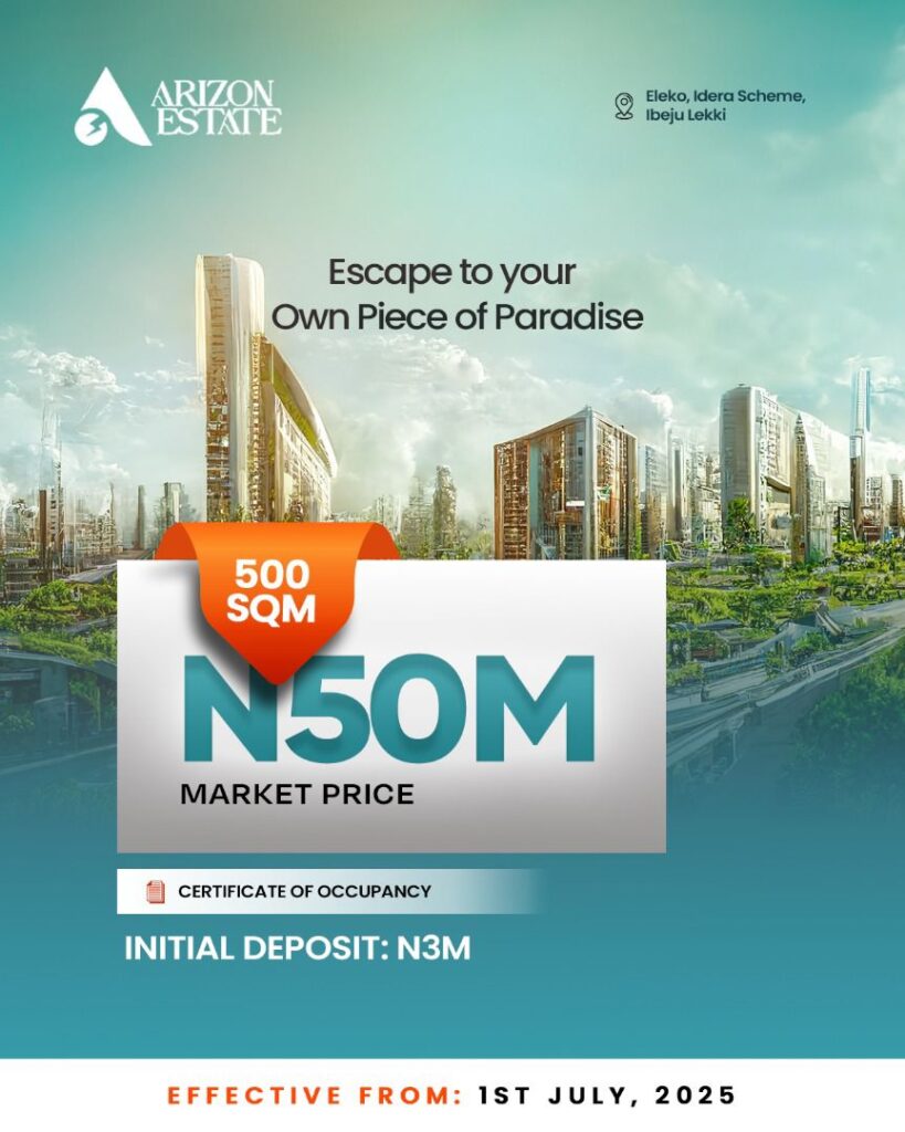 ARIZON ESTATE – NOW SELLING AT NEW MARKET PRICE