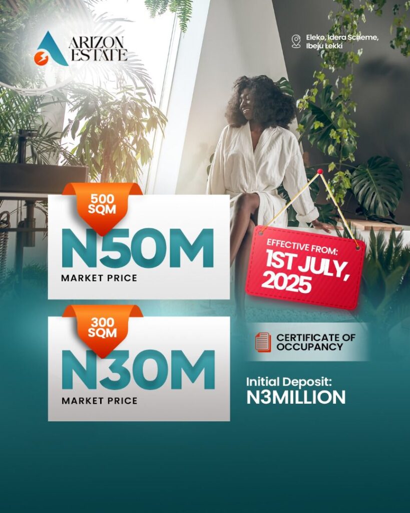 ARIZON ESTATE – NOW SELLING AT NEW MARKET PRICE